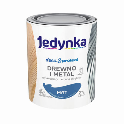 Vopsea email premium pe baza de apa, Jedynka, alb mat - Shopdecor.ro Vopsea email