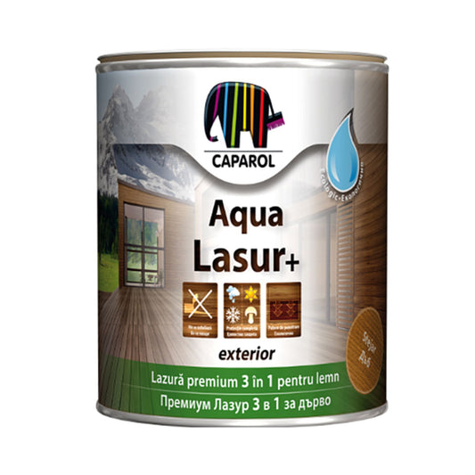 Bait pentru lemn pe baza de apa Caparol Aqua Lasur + - Shopdecor.ro Lazura pentru lemn