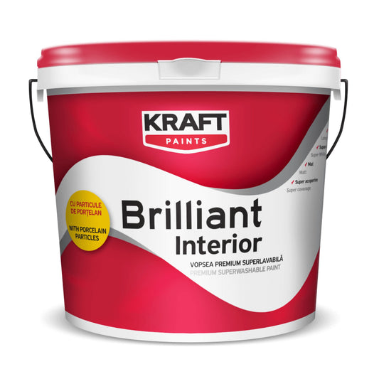 Vopsea lavabila Kraft Briliant Interior