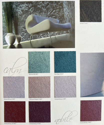 Vopsea decorativa cu efect metalizat , Caparol Arte Noblissima - Shopdecor.ro Vopsea decorativa