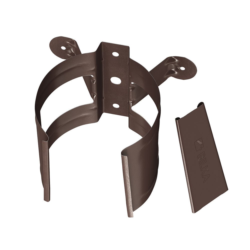 Colier burlan metalic D90mm Bilka 8017 lucios - Shopdecor.ro Colier burlan