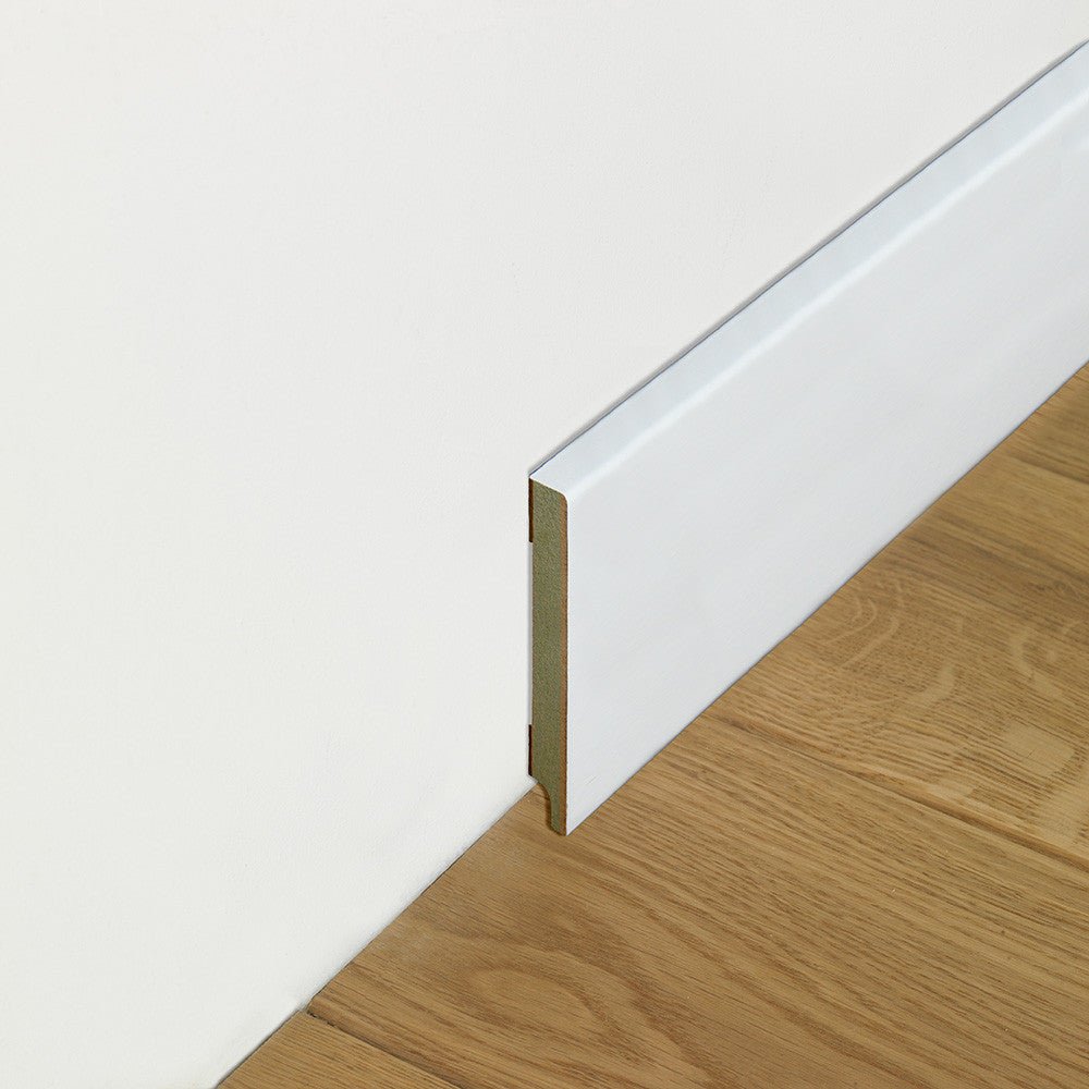 Plinta Mdf alba Egger Cubica 80x14x2400mm - Shopdecor.ro Plinta mdf