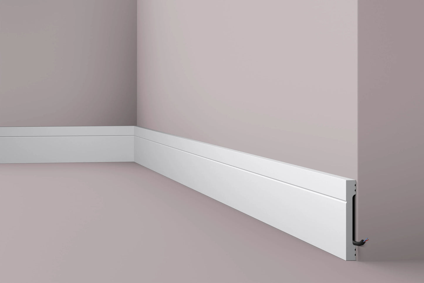 Plinta alba duropolimer Nmc FD2 110x15x2000mm