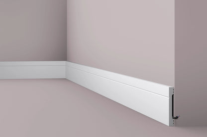 Plinta alba duropolimer Nmc FD2 110x15x2000mm