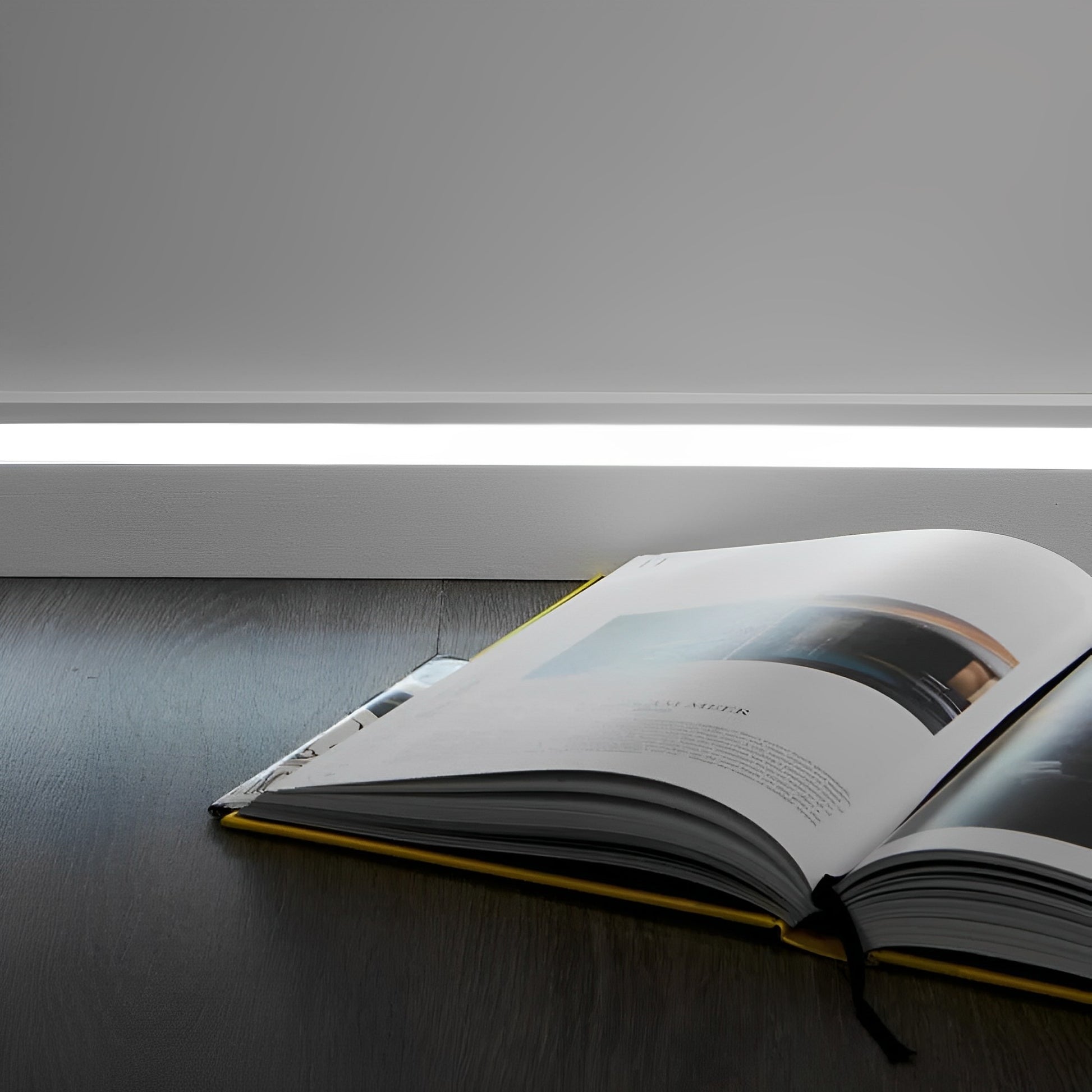 Plinta alba canal led din duropolimer Nmc IL11 80x20x2000mm - Shopdecor.ro Plinta poliuretan