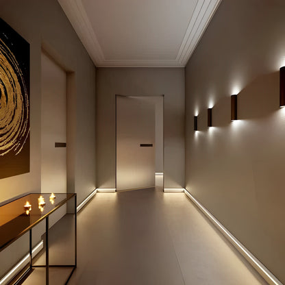 Plinta alba canal led din duropolimer Nmc IL11 80x20x2000mm - Shopdecor.ro Plinta poliuretan