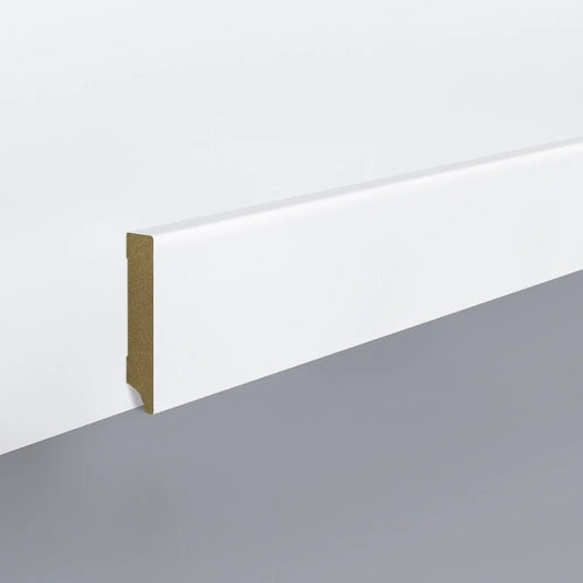 Plinta Mdf alba Egger Cubica 80x18x2400mm - Shopdecor.ro Plinta mdf