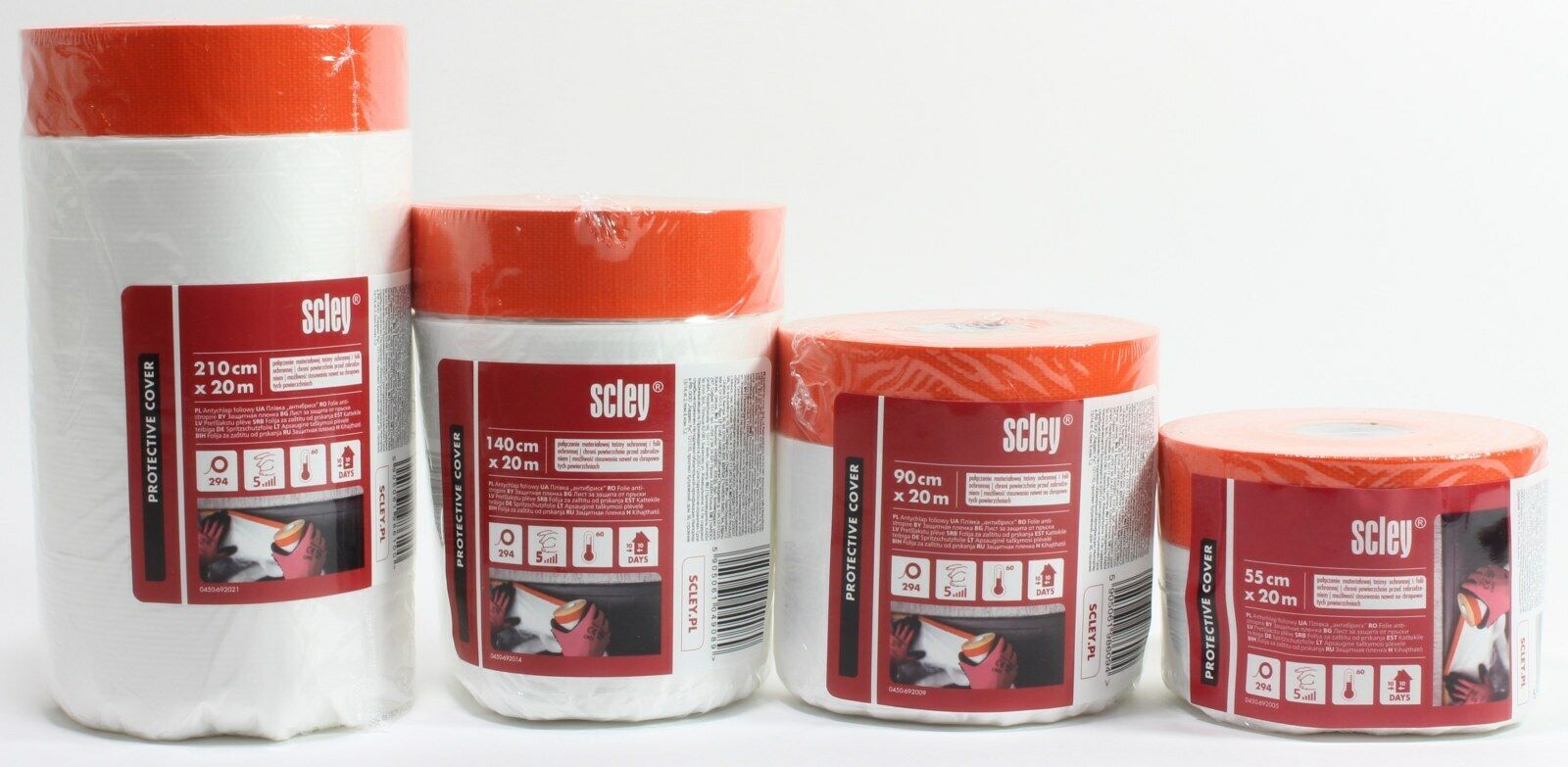Folie de protectie cu banda de mascare, interior / exterior 20ml - Shopdecor.ro Banda mascare