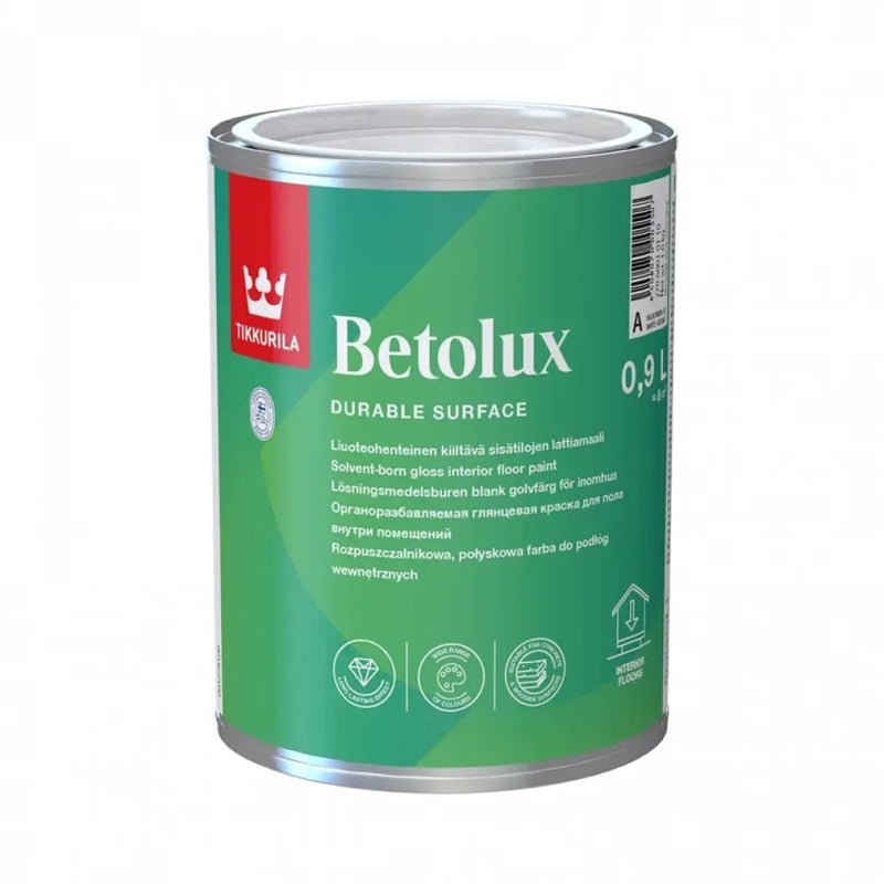 Vopsea pentru garaje şi pardoseli interioare Tikkurila Betolux - Shopdecor.ro Vopsea pardoseala garaj