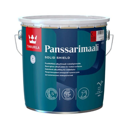 Vopsea acoperis metalic Tikkurila Panssarimaali - Shopdecor.ro Vopsea acoperis
