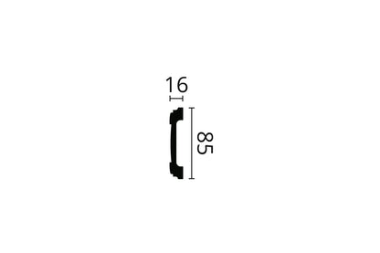 Brau polimer dur Nmc WL5 85x16x2000mm - Shopdecor.ro Brau poliuretan